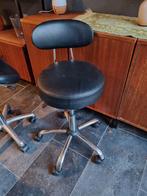 Bureaustoel zadelkruk, Huis en Inrichting, Krukjes, Ophalen, Hout