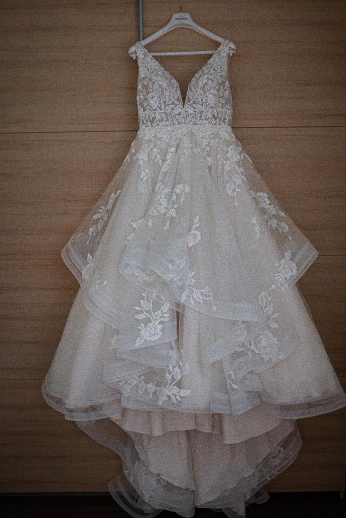 Trouwjurk - Essense of Australia, Kleding | Dames, Trouwkleding en Trouwaccessoires, Zo goed als nieuw, Trouwjurk, Wit, Ophalen