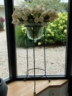 Mooie Vaas op Hoge Voet - Decoratief!, Huis en Inrichting, Ophalen, Overige kleuren, Minder dan 50 cm, Glas