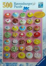 Kleurige cupcakes - Ravensburger 500 stukjes, Ophalen, 500 t/m 1500 stukjes, Zo goed als nieuw, Legpuzzel