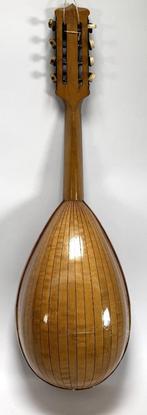 178. Houten mandoline, Luciano Strini, 20e eeuw, Italië, Muziek en Instrumenten, Snaarinstrumenten | Mandolines, Ophalen of Verzenden