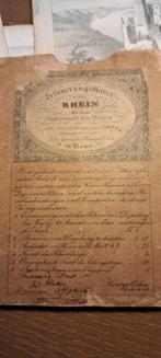 Afdrukken (jaar 1832?) plaatsen in Duitsland A. Henry Cohen, Ophalen of Verzenden, Voor 1940, Gebruikt