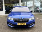 Skoda Superb Combi 1.5 TSI ACT Sportline Business | Pano | E, 4 cilinders, 150 pk, Blauw, 1600 kg