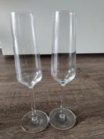 Twee Schott Zwiesel champagne glazen, Verzamelen, Glas en Borrelglaasjes, Ophalen of Verzenden, Zo goed als nieuw, Overige typen