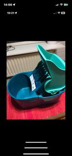 Leifheit Emmer met Uitwringsysteem, Huis en Inrichting, Emmers, Ophalen of Verzenden, Zo goed als nieuw, Kunststof, Met deksel