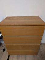 Handige IKEA Malm ladenkast met vier wieltjes, Huis en Inrichting, Kasten | Ladekasten, Ophalen, Gebruikt, 50 tot 100 cm, 3 of 4 laden