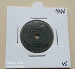 België 2 x 25 centimes 1946 - (NLD-FRA), Postzegels en Munten, Munten | België, Verzenden, Overig, Losse munt