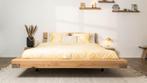 Houten bed - 180 x 200 - inclusief nachtkastje en hoofdbord, Huis en Inrichting, Slaapkamer | Bedden, Nieuw, 180 cm, Ophalen of Verzenden