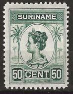 Suriname - NVPH 100C* met originele gom [1913-1926], Verzenden