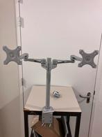 Dubbele Monitor Arm - NewStar, Computers en Software, Ophalen of Verzenden, Zo goed als nieuw, In diepte verstelbaar