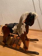 Mooi houten hobbelpaard met zadel en teugels, Ophalen, Gebruikt, Jongen of Meisje