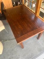 Houten Tafel - 90x160 cm, Huis en Inrichting, Tafels | Eettafels, Ophalen, Gebruikt, Eikenhout, 50 tot 100 cm