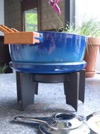 Fonduestel, Ophalen, Zo goed als nieuw, Brander, Fondueset