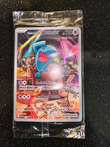 Team Rocket’s Wobbuffet Promo 203 beschikbaar voor biedingen