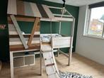 Boomhutbed Hoogslaper met Lattenbodem, Ophalen, 85 tot 100 cm, Gebruikt, Hoogslaper of Stapelbed