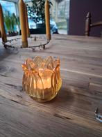 Waxinelichthouder tulp geel, Overige materialen, Overige kleuren, Nieuw, Ophalen of Verzenden