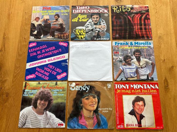 Partij Piraten Singles., Cd's en Dvd's, Vinyl Singles, Gebruikt, Single, Nederlandstalig, 7 inch, Verzenden