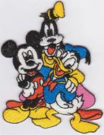 Mickey Mouse and friends stoffen opstrijk patch embleem #7, Ophalen of Verzenden, Nieuw, Shirt