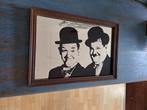 Laurel en Hardy spiegel, Overige typen, Gebruikt, Ophalen of Verzenden