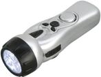 Skymaster 3 LED dynamo zaklamp alarm radio noodpakket NIEUW, Ophalen of Verzenden, Nieuw