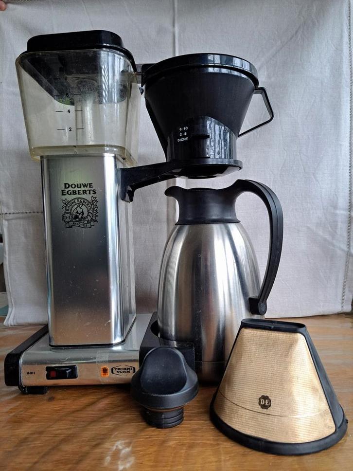 DOUWE EGBERTS Moccamaster filterkoffiezetapparaat met thermo, Huis en Inrichting, Keuken | Servies, Gebruikt, Overige typen, Overige stijlen