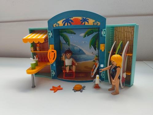 PLAYMOBIL City Life Speelbox Surfshop - 5641, Kinderen en Baby's, Speelgoed | Playmobil, Gebruikt, Complete set, Ophalen of Verzenden