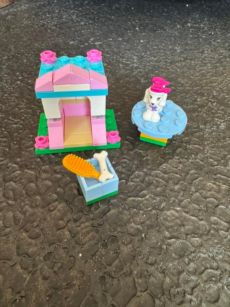 Lego Friends 41021, het hondenhok van de poedel, Ophalen of Verzenden, Zo goed als nieuw, Complete set, Lego
