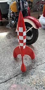 Kuifje raket naar de maan beeld verzamel decoratie kado, Verzamelen, Beelden en Beeldjes, Ophalen, Zo goed als nieuw, Overige typen