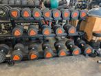 Ziva pu rubberen dumbells 32-50 kg dumbbell set gewichten, Dumbbell, Gebruikt, 32-40 kg dumbells, Ziva