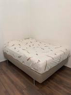 IKEA boxspring 140x200, Ophalen, Tweepersoons, 140 cm, Zo goed als nieuw