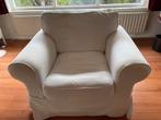 Fauteuil Ikea Ektorp wit, Huis en Inrichting, Fauteuils, Ophalen, Gebruikt, 75 tot 100 cm, 100 tot 125 cm