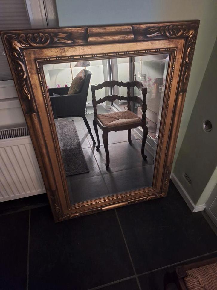 Grote Facetgeslepen Spiegel - 85x117 cm, Huis en Inrichting, Woonaccessoires | Spiegels, Ophalen