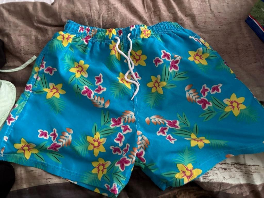 Oude zwembroek maat L (kapotte binnenvoering), Kleding | Heren, Badmode en Zwemkleding, Maat 52/54 (L), Onbekend, Blauw, Ophalen of Verzenden