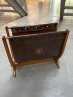 Krantenbak vintage lectuur jaren leder, Ophalen, 2de hands, ., .