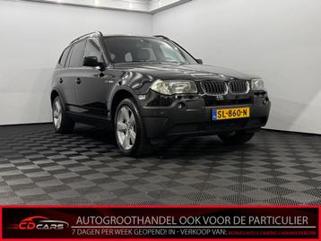 BMW X3 3.0i Executive Leder, Clima, Cruise control, Navi, El beschikbaar voor biedingen