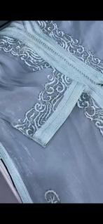 Elegante blauwe jurk  takchita, Maat 38/40 (M), Blauw, Ophalen of Verzenden, Knielengte