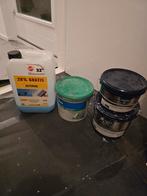 4x diepgrond en voorstrijk, Ophalen, Wit, Minder dan 5 liter, Verf