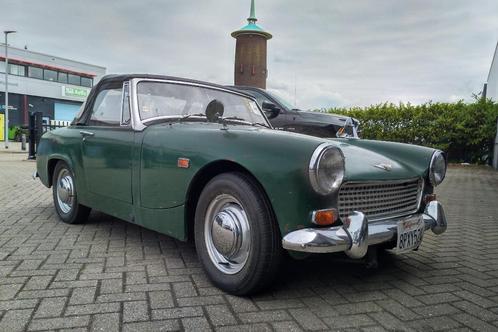 1966 Austin Healy Sprite, Auto's, Oldtimers, Bedrijf, Te koop, Austin, Benzine, Cabriolet, Handgeschakeld, Groen, Zwart, Kunstmatig leder
