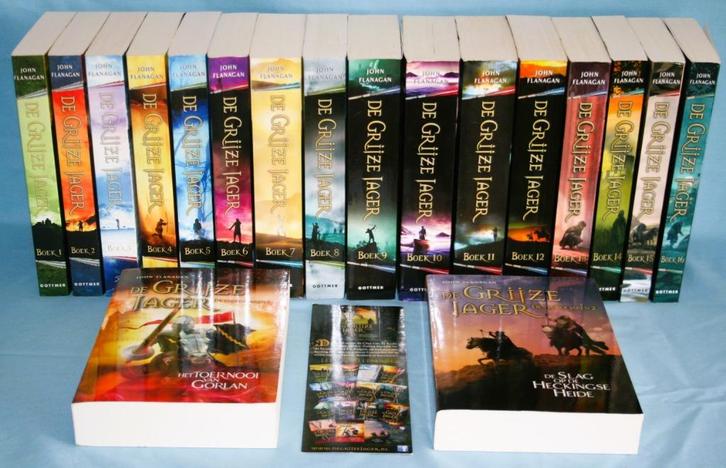 De Grijze jager Compleet 1 t/m 17 + Vroege Jaren, Boeken, Fantasy, Zo goed als nieuw, Ophalen of Verzenden