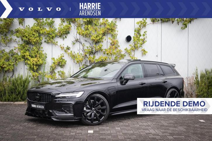 Volvo V60 2.0 T6 Plug-in hybrid AWD Plus Dark | Black Editio, Auto's, Volvo, Bedrijf, Te koop, V60, 4x4, ABS, Achteruitrijcamera