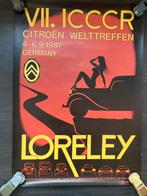 Poster Citroën ICCCR Loreley 1987, Ophalen of Verzenden, Zo goed als nieuw, Citroën