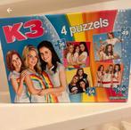 K3 Puzzel Set - 4 Puzzels, Ophalen of Verzenden, Minder dan 500 stukjes, Zo goed als nieuw, Legpuzzel