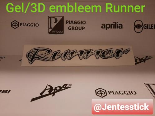 Gel emblemen Gilera Runner, Motoren, Accessoires | Stickers, Ophalen of Verzenden