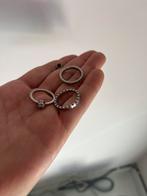 Melano ringen set, Sieraden, Tassen en Uiterlijk, Ringen, Ophalen of Verzenden, Dame, Zo goed als nieuw, Zilver