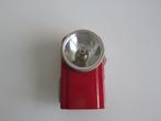 Vintage retro rode zaklamp 'wonder', Ophalen of Verzenden, Gebruikt, Batterij