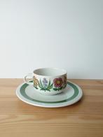 vintage kop en schotel villeroy & boch septfontaines, Ophalen of Verzenden, Zo goed als nieuw, Kop en/of schotel