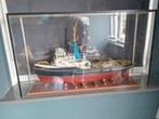 virtrine kast voor modelbouw sleepboot WEL ZONDER SLEEPBOOT!, Hobby en Vrije tijd, Ophalen, Gebruikt, Overige merken