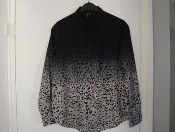 VERO MODA blouse met panter print. Maat L. beschikbaar voor biedingen