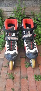 Heren skeelers Powerslide maat 45, Gebruikt, Heren, Ophalen of Verzenden, Inline skates 4 wielen