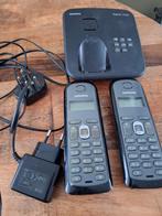 Siemens Gigaset AS285 Telefoon Set, Ophalen of Verzenden, Gebruikt, 2 handsets